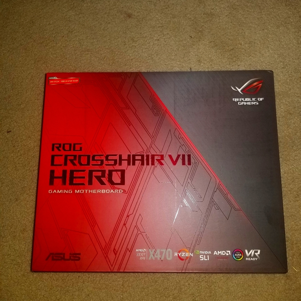Asus Cosshair Hero 7 X470 Motherboard